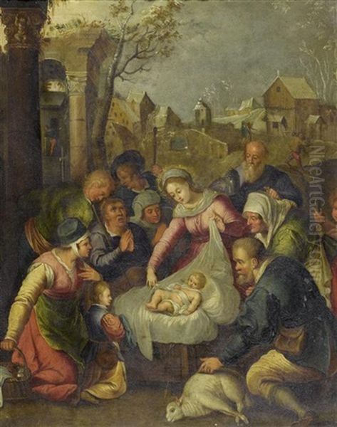 Anbetung Der Konige by Hieronymus Francken the Younger