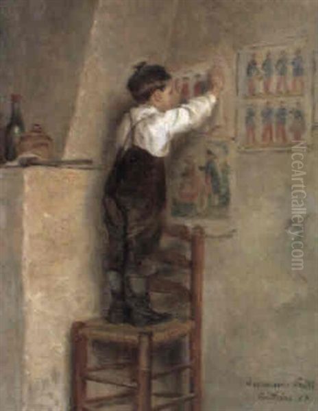 In The Schoolroom by Pierre Edouard Frere