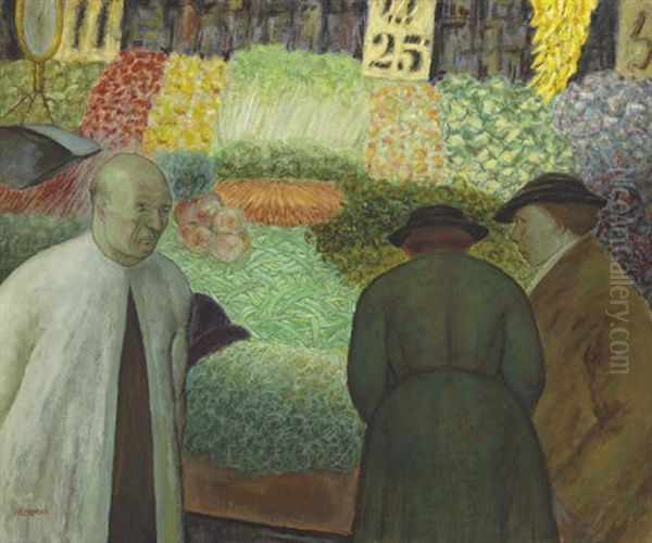 Vegetable Stand by Arnold Friedman