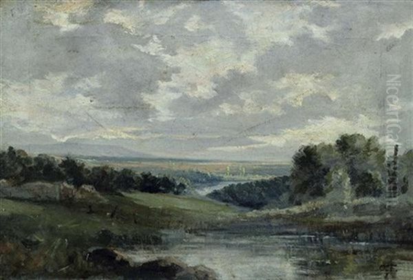 Landschaft by Otto Froelicher