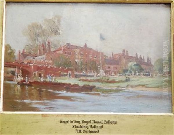 Regatta Day-royal Navy College Flushing Holland by Albert Henry Fullwood