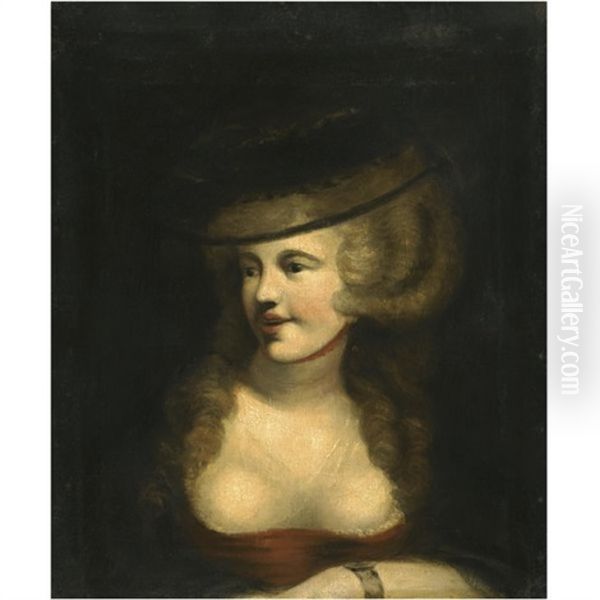 Portrait Of Sophia Rawlins, The Artist's Wife by Henry Fuseli