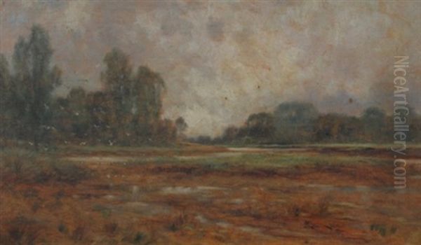 Suffolk Salt Marshes by Ernest Gambier-Parry