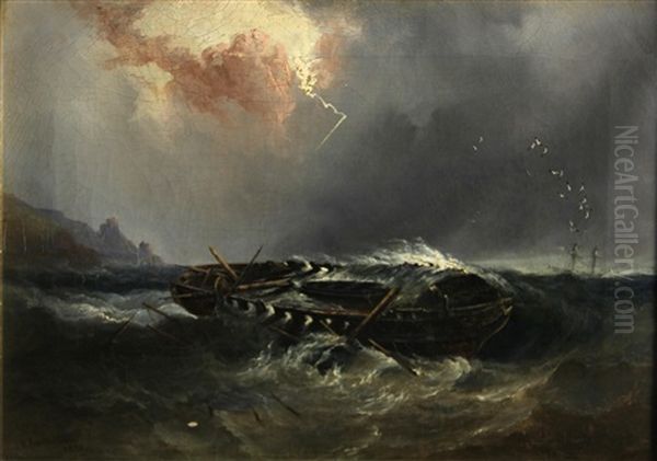 The Wreck Of An Indiaman by William Garthwaite