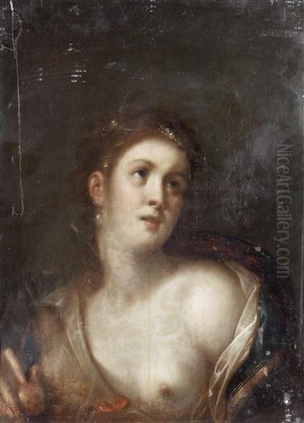 Venus With The Golden Apple by Gortzius Geldorp