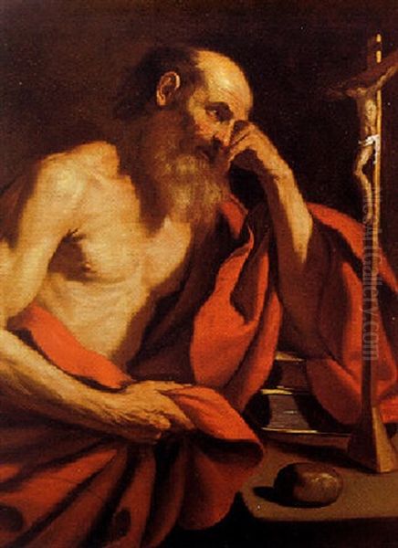 Saint Jerome by Benedetto Gennari the Younger