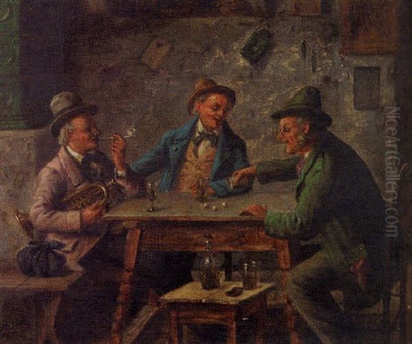 The Players by Wilhelm Giessel