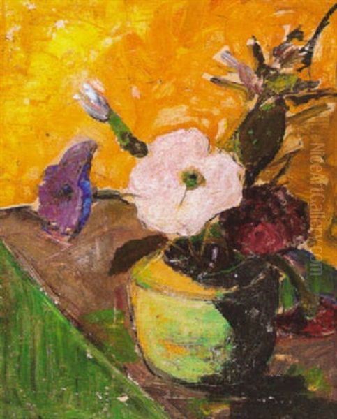 Still Life With Petunias by Selden Connor Gile