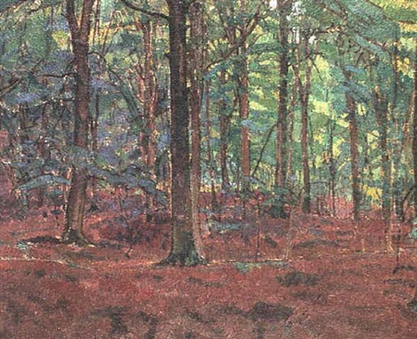 A Beechwood by Harold Gilman