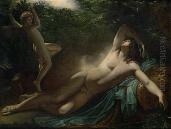 Der Traum Des Endymion by Anne-Louis Girodet de Roucy-Trioson