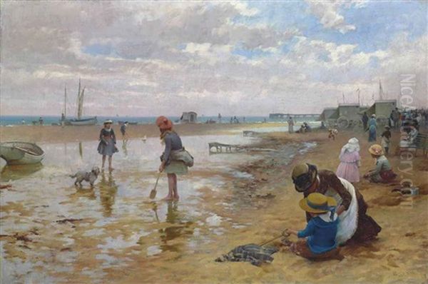 A Day At The Seaside by Alfred Glendening Jr.