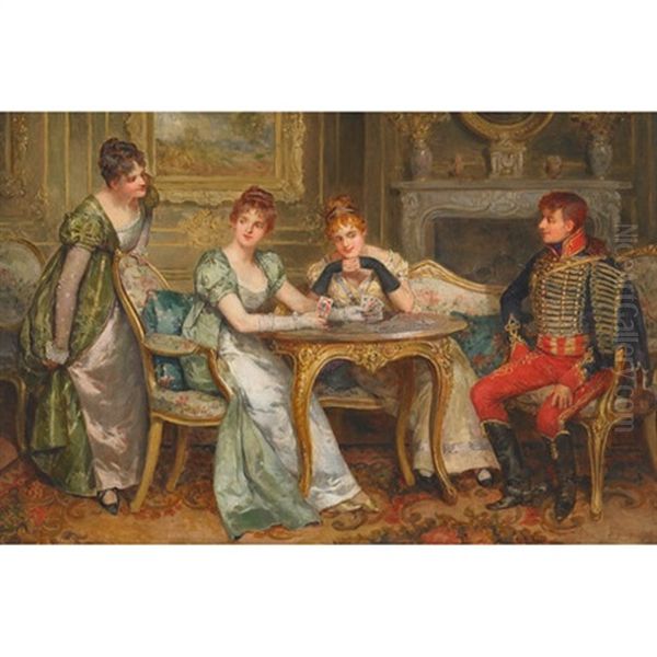 The Knave Of Hearts by Henry Gillard Glindoni