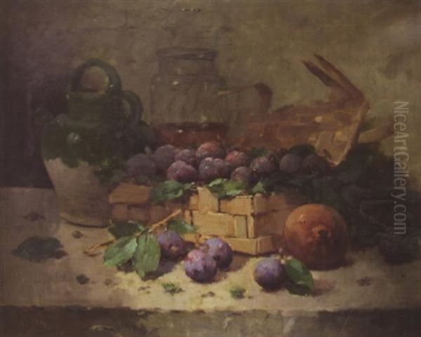 Nature Morte Aux Fruits by Emile Godchaux