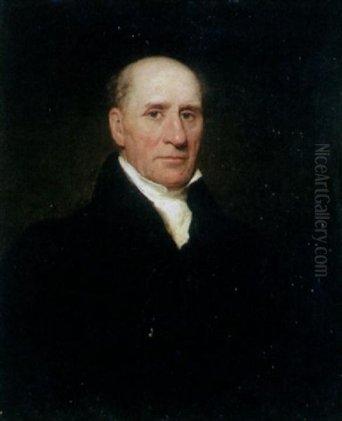 A Portrait Of Sir John Gladstone by John Watson Gordon