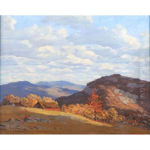 A Mountain Landscape by James Emery Greer