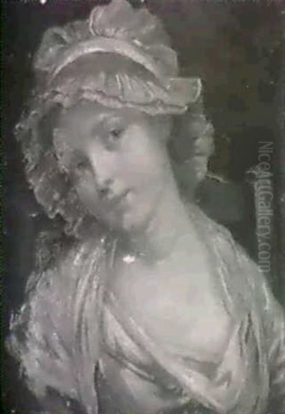 Jeune Fille by Jean Baptiste Greuze