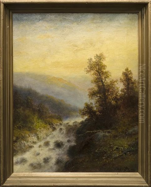 Mountain Stream by Thomas Bailey Griffin