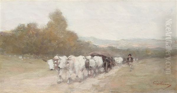 Returning From The Fair by Nicolae Grigorescu