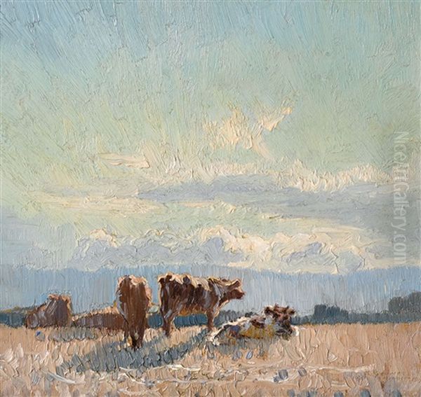 Afternoon Sunlight by Elioth Gruner