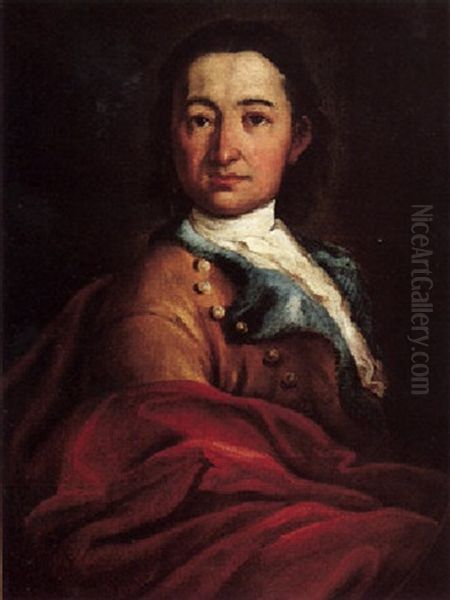 A Portrait Of A Gentleman by Pietro Francesco Guala