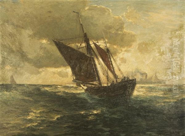 Sailing Vessels by Erwin Carl Wilhelm Guenther