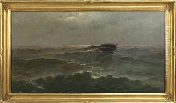 Succumbing To The Seas by William Formby Halsall