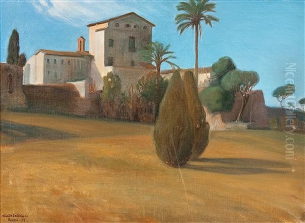 An Italian Landscape by Vaeinoe Haemaelaeinen