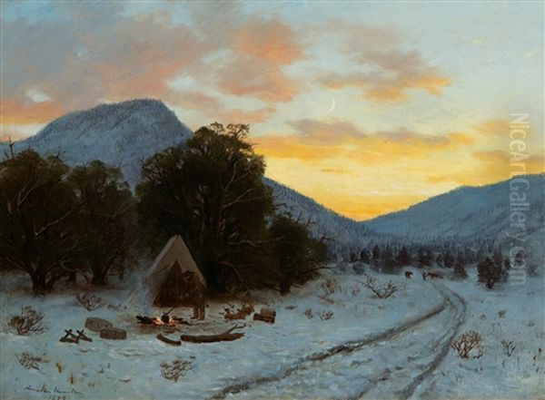 Winter Camp by Hamilton Hamilton