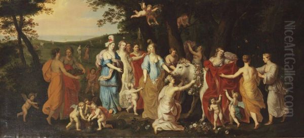 The Rape Of Europa by Hendrick Balen