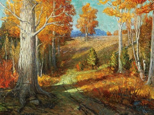 Fall Landscape by Arthur J. Hammond