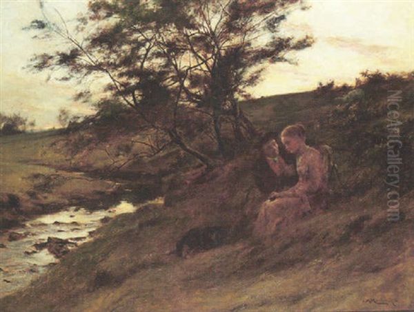 A Quiet Spot by Charles Martin Hardie