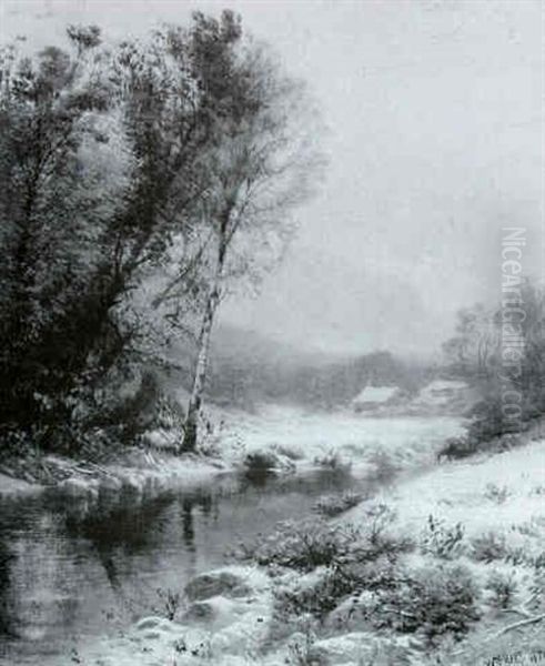 The First Snow by William M. Hart