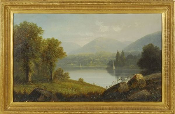 Hudson River School Landscape by Gunther Hartwick