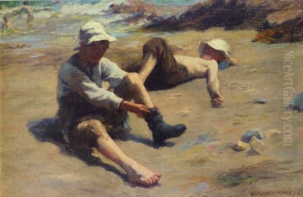 After The Swim by Harold Harvey