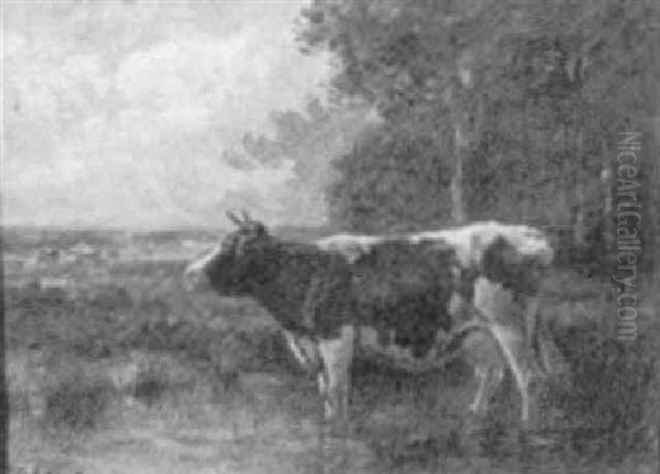 Cow Listening by George Arthur Hays