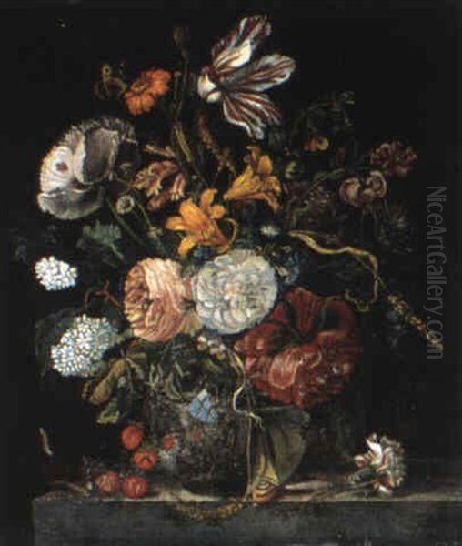 Blumenstrauss by Jan Davidsz De Heem