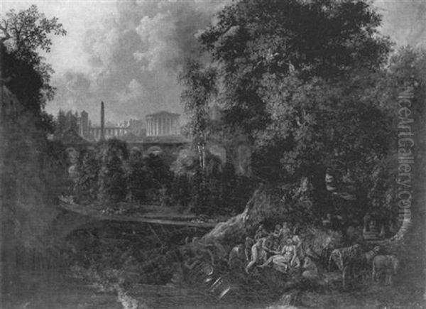 Paysage Historique (hades) by Phillippe-Auguste Hennequin