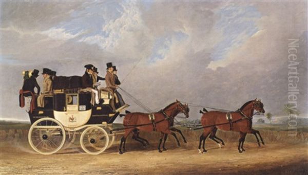 The Southampton And London Royal Mail Coach by Benjamin Herring Sr.