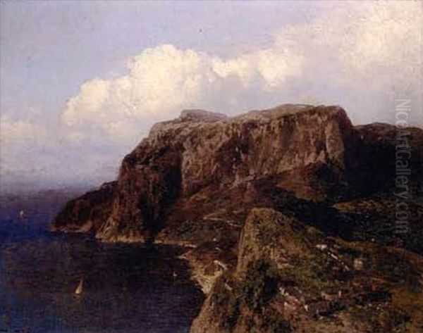 The Isle Of Capri by Hermann Herzog