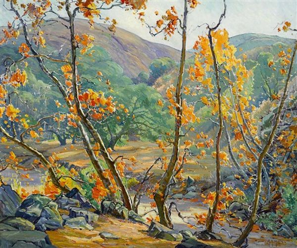 Autumn, Fallbrook by Anna Althea Hills