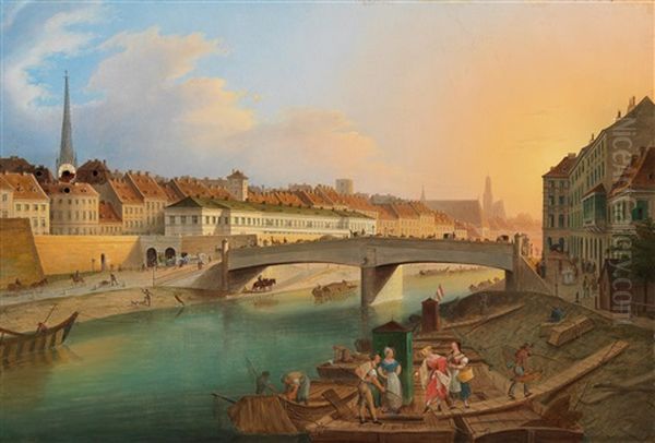 A View Of Vienna by Carl Ludwig Hoffmeister