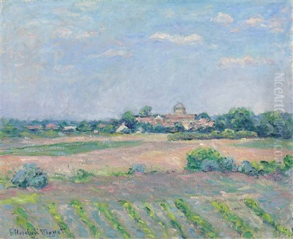 Prairie Pres De Saint-vincent-sur-jard by Blanche Hoschede-Monet