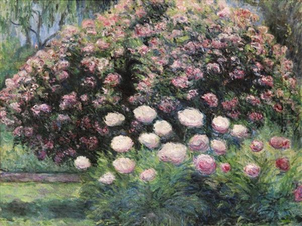 Jardin A Giverny by Blanche Hoschede-Monet