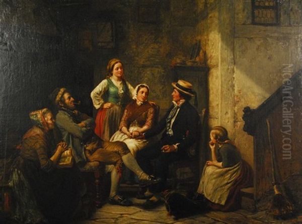 Home Again by Carl Wilhelm Huebner