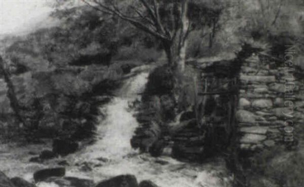 Old Mill, Bettws-y-coed by Frederick William Hulme