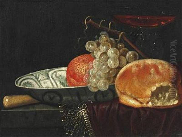 Still Lifes (pair) by Jacob van Hulsdonck