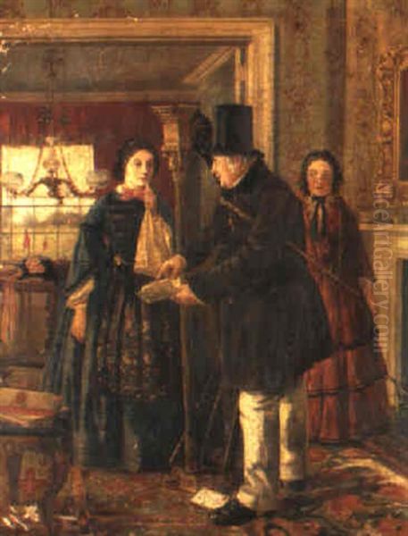 The Dressmaker Account by Charles Hunt the Younger