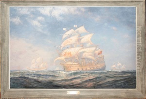 The Golden Hind by Frederick Leo Hunter