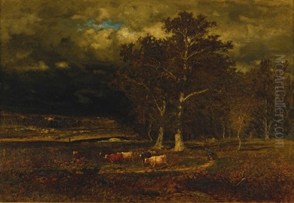 The Approaching Storm by George Inness