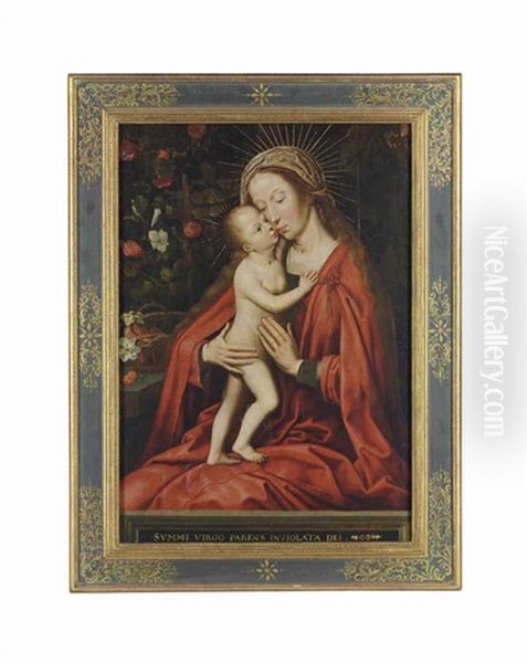 The Virgin And Child by Adriaen Isenbrant